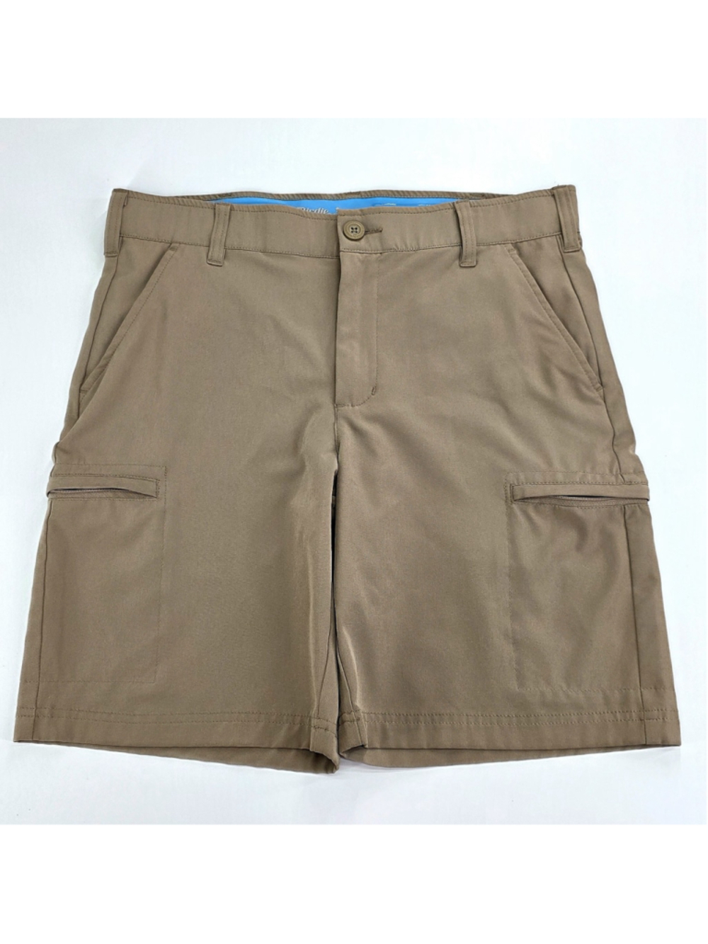 Stretch Cargo Golf Shorts Mens 32 Khaki Performance Active Casual